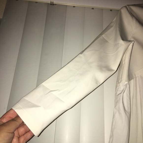 PTP 18” Lululemon Pleat On White/Cream Long Sleeve Top - Picture 11 of 13